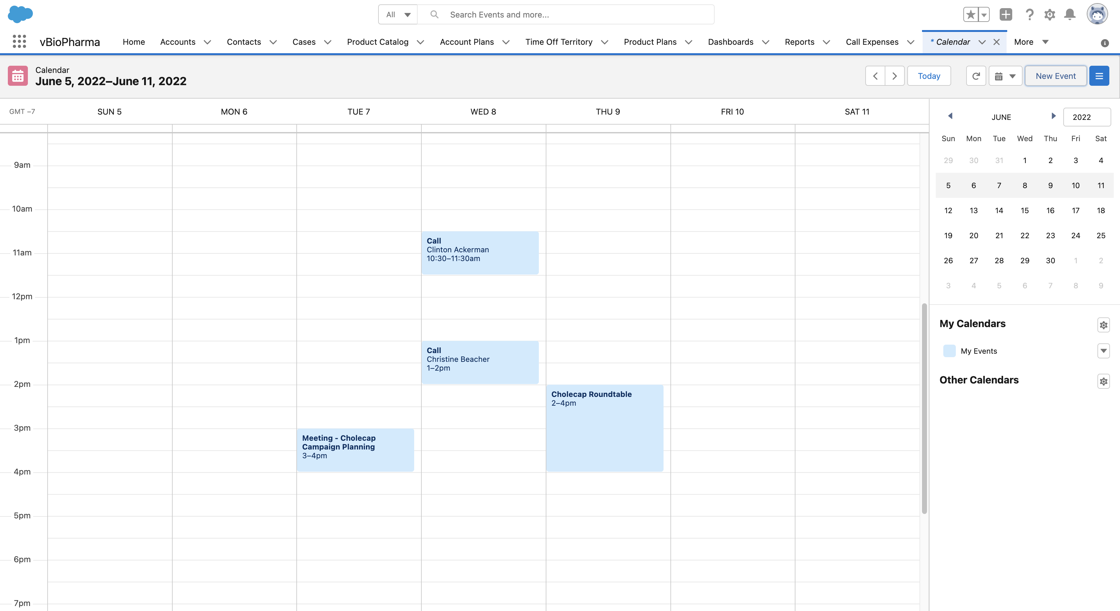 Managing Calls In The Salesforce Calendar Managing Calls In The Salesforce Calendar